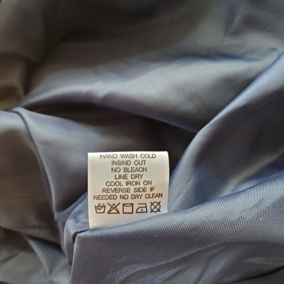 Erin London large petite jacket. Navy blue. - Picture 7 of 7